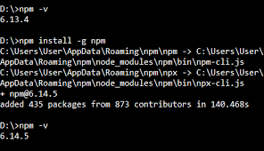 How To Update Node Js And Npm To Next Version Geeksforgeeks