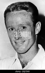 CRICKET PLAYER DAVID SINCOCK PORTRAIT ; 10 OCTOBER 1962 Stock Photo