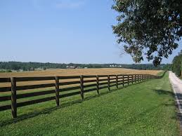 Another highly durable option is a locust split rail fence. Fence Wikipedia