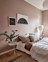 slaapkamer roze muur slaapkamerideeen slaapkamer interieur slaapkamer