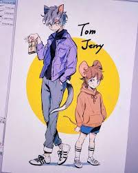 Tom And Jerry Anime Anime Vs Cartoon Cartoon As Anime Disney Fan Art