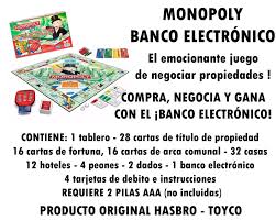Comprar monopoly banco electrónico ¡esta es una rápida y emocionante versión del juego monopoly!. Jugueteria Leon Monopoly Banco Electronico Juego De Mesa Hasbro Toyco Jugueterialeon
