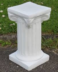 Statue Petite Colonne Carree En Pierre Reconstituee Ton Pierre Blanche Eur 29 00 Petite Colonne Carree En Pierr Pot De Fleurs Colonnes Pierre Reconstituee