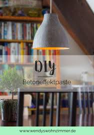 Design Betonlampe Ganz Einfach Selber Machen Ohne Staub Und