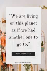 It used to seem as if actor leonardo di caprio was a lone celebrity voice on climate change, merely using award ceremonies to share his message. Terri Swearingen Climate Change Quote 1 Eco Warrior Princess