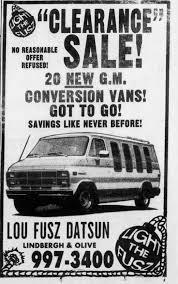 Gm Conversion Vans At Lou Fusz Datsun 1984 Datsun Van Conversion Vans