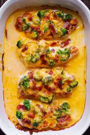 Preheat oven to 425˚f (225˚c). Baked Ranch Chicken With Broccoli And Bacon Julia S Album