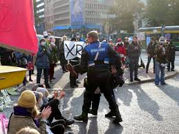 Police Suspected Of Assault For Using Pepper Spray On Protesters In Finnish Capital