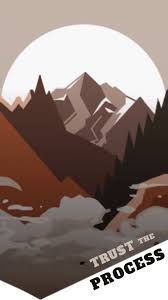 Various vector illustrations of mountains and hills, some realistic, some seamless mountain range design illustration. Graphic Design Mist New York