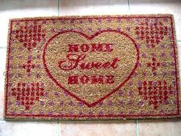 Paillasson Coeur Home Sweet Home Paillasson Original Paillasson Paillassons