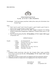 Contoh spt (surat perintah tugas) terbaru ini dapat di gunakan untuk jenjang sd/mi, smp/mts, sma/ma, smk. Contoh Surat Perintah Tugas Doc