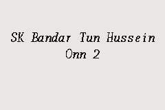 Pada tahun 2009, dua blok bangunan baru telah siap. Sk Bandar Tun Hussein Onn 2 Primary School In Cheras