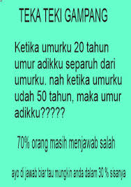 We did not find results for: Teka Teki Gampang