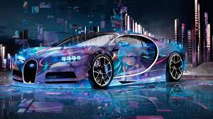 Neon Wallpaper Bugatti 3d Wallpapers Bugatti Wallpapers Neon Wallpaper Supercars Wallpaper