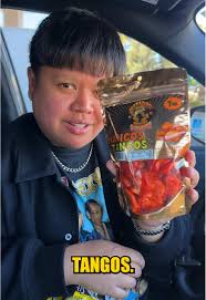 @matadorchelada Mango Tangos Taste test 🥭🔥😋 Would you give these a try?  #chamoycandy #funny #spicycandy #tastetest #tastetesting #roadtrip #foodie