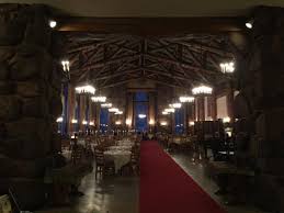 The ahwahnee hotel dining room is very special and they have adjusted their service to maintain social distancing without sacrificing the the ahwahnee dining room never fails to impress. Interior Of The Ahwahnee Dining Room Picture Of The Ahwahnee Dining Room Yosemite National Park Tripadvisor