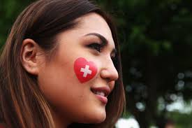 4 elvedi, 5 akanji, 13 rodriguez; Switzerland Fan Sportige