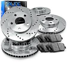 Categories brake caliper bolt/pin brake pads. Front Gold Slotted Brake Rotors And Ceramic Brake Pads 2015 2015 Toyota Corolla