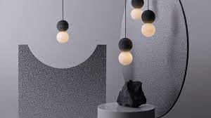 Please consult with your administrator. Davidpompa S Origo Light Contrasts Rough Volcanic Rock And Glass Bulbs