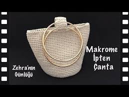 Makrome Ipten Cok Sik Canta Yapimi Makrome Ipten Canta Orgu Canta Yapimi Youtube Canta Orgu Canta Modelleri