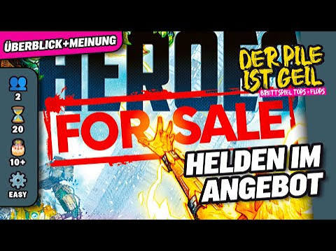 Heroes for Sale | Board Game | BoardGameGeek