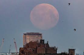 A Super Worm Moon Will Appear On Sunday Making Our Lunar Satellite Look Even Bigger Daily Mail Online