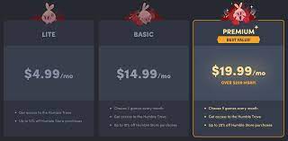 It's the best month of everything you can possibly how can it be sad and happy at the same time? Humble Choice Subscription Plans Humble Bundle