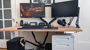 If you were to browse reddit r/battlestations or gaming setups on youtube, you may notice the gaming / office setups are all eerily similar. To Get The Exact Standing Gaming Desk I Wanted I Decided To Build It Myself Pc Gamer