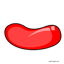 Free Red Jelly Bean Clip Art Clip Art Red Jelly Beans Easter Clipart