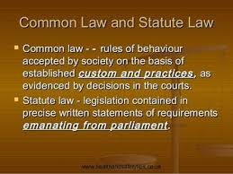 Common Law And Statute Law Common Law Quotations Stock Broker