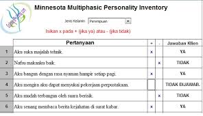 Contoh Soal Tes Mmpi Dan Jawabannya Covelasopa