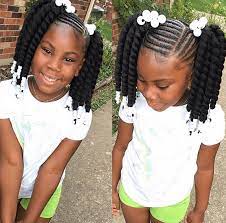 Newer styles such as asymmetric bobs emerged as creativity continues to be expressed by hairstyles. 43 Braid Hairstyles For Little Girls With Natural Hair