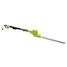 Black And Decker Pole Hedge Trimmer Snow Joe Sun Joe Sjh902e 21 In 4 Amp Multi Angle Electric Telescoping Pole Hedge Trimmer Hedge Trimmers Hedges Sun Joe