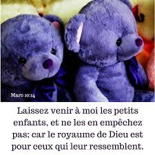 La Bible Verset Illustre Marc 10 14 Laissez Venir A Moi Les Petits Enfants Et Ne Les En Empechez Pas Car Le Royaume De Dieu Est Bible Teddy Bear Teddy