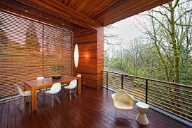 Contemporary Wooden Balcony In Edward Cullen Family Residence Twilight House Cullen House Twilight Contemporary House