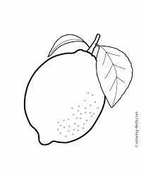 Coloring Fruits And Vegetables Pictures Pdf Awesome E Lemon Fruits Coloring Pages For Kids Printabl Fruit Coloring Pages Coloring Pages Coloring Pages For Kids
