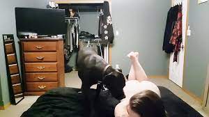 Full nude girl dancing with her dog for the hidden camera | AREA51.PORN