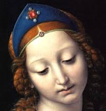 Andrea Solario Salome With The Head Of Saint John The Baptist Andrea Solario Salome Receives The Head Of St John The Baptist Detail 1506 7 Portrait Femme Art Portraits