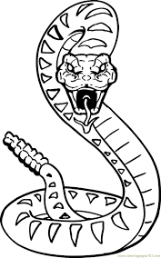 This coloring sheet is of king cobra, the world's longest venomous snake. Easy Kids Easy How To Draw A Snake Novocom Top
