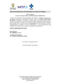 Edital de Convocação 10-2012