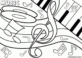 Music color page i like to print these on the back of sub plan. Kindergarten Printable Music Coloring Pages Novocom Top