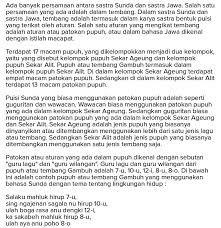 Maybe you would like to learn more about one of these? Contoh Tembang Gambuh Tema Pendidikan Sedang