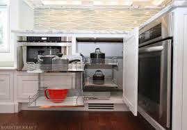 Today more than ever, consumer's changing lifestyles are demanding more from their use of living and kitchen space. Corner Cabinet Space Solutions By Kountry Kraft Cabinetry
