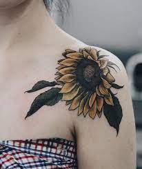 Sunflower Tattoos For Women Ideas And Designs For Girls Sunflower Tattoo Shoulder Sunflower Tattoos Sunflower Tattoo