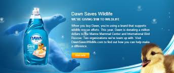 Dawn dish soap can be used to wash the grease off these animals as industrial lubricant causes animals like ducks to stifle and die over time. Dawn Wildlife Campaign Cleaning Oil Spills Commercial