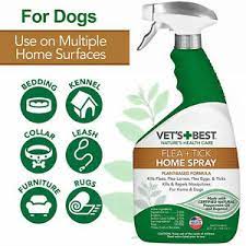 Flea And Tick Home Spray Vet S Best Flea Treatment Plant Based Formula For Dogs Ebay