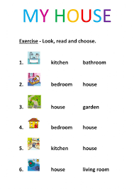 Rooms In The House Interactive And Downloadable Worksheet Check Your Answers Online Or Send Them To Your Teacher Inglese Scuola Esercizi