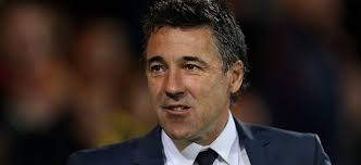 Dean Saunders arrives
