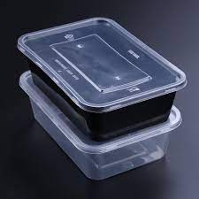 Disposable plastic containers are produced from pet raw material. China Disposable Plastic Food Packaging Lunch Box Round Rectangle Meal Prep Food Container China Food Packaging And Customize Container Price
