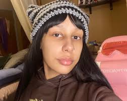 Cat Ear Beanie Grey and Black